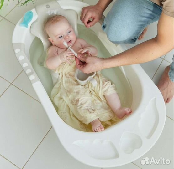 Ванночка для купания happy baby