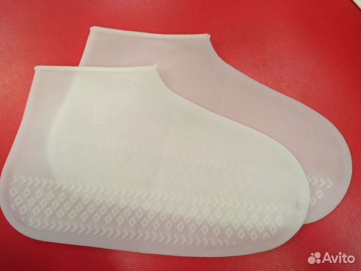 Защита мото обуви силиконовые бахилы