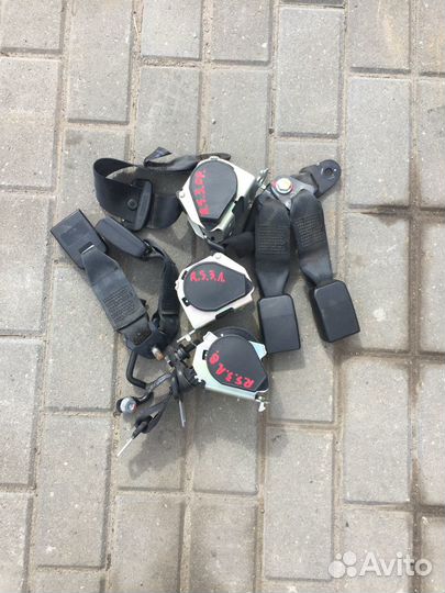 Рено сандеро 10г.ремни безопасности задние