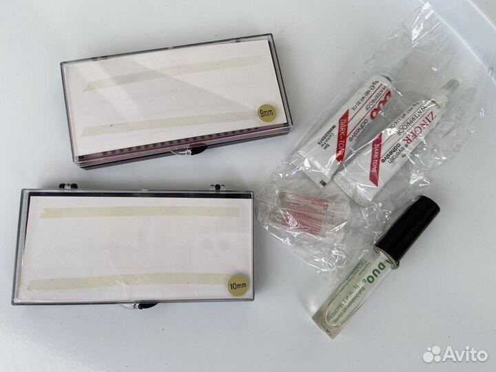 Накладные ресницы в пучках