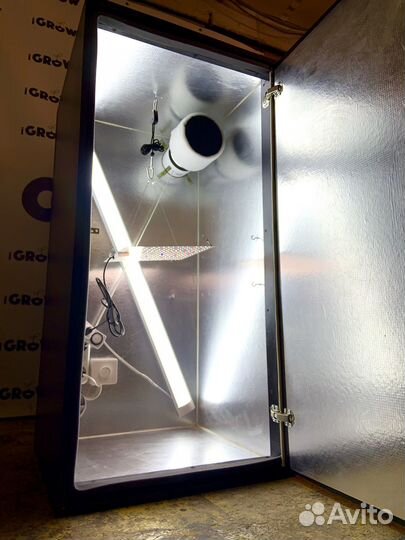 Гроубокс 125х60х60 см / с полным комплектом