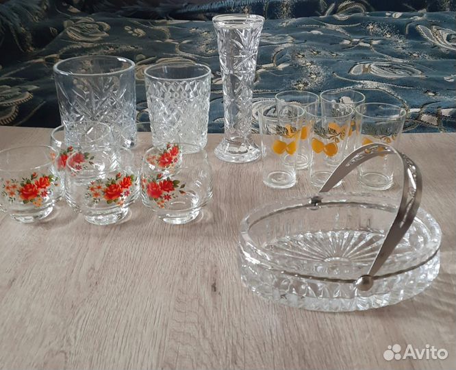 Хрустальная посуда СССР