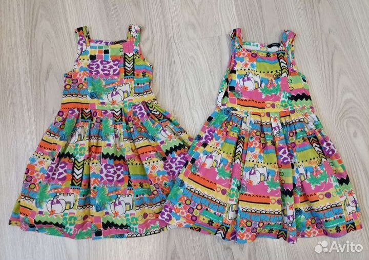Одежда для двойни девочки от 2 до 4 лет