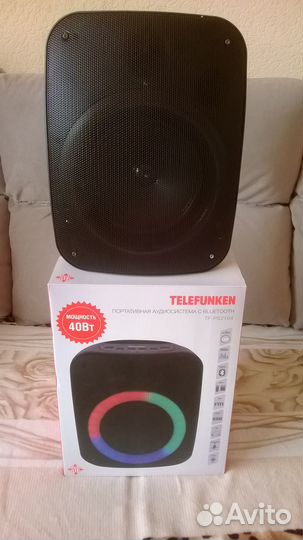 Bluetooth колонка-Telefunken-TF-PS2104 - 40 ват