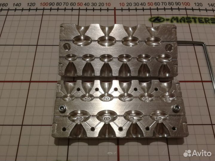 Форма для литья грузил