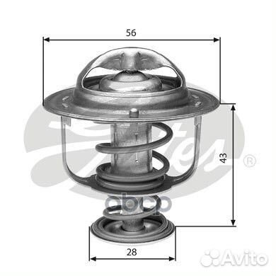 Термостат TH31388G1 (7412-10456) TH31388G1 Gates