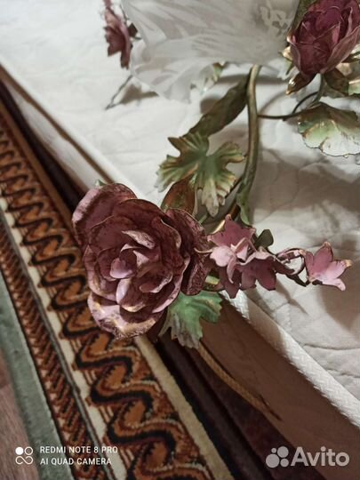 Люстра потолочная италия бу