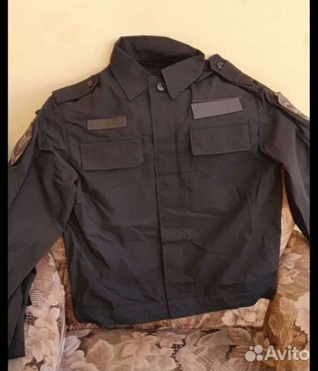 Военная форма черная