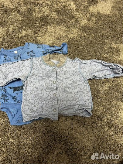 Пакет детских вещей 50-56рр