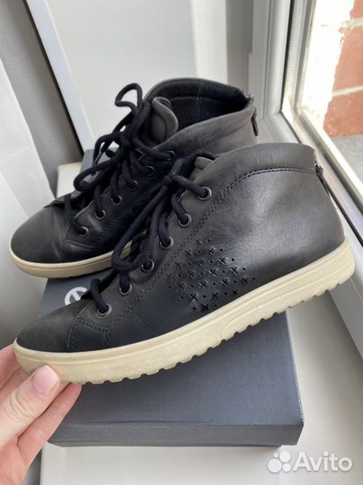 Кеды кожаные Ecco