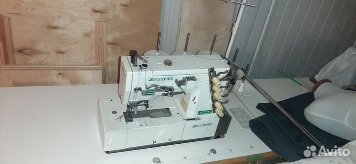 Плоскошовная машинка Zoje (комплект)
