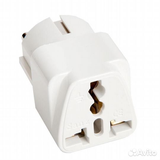Переходник сетевой с китайской вилки на евровилку