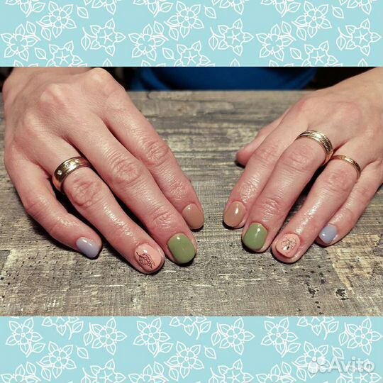 Маникюр Педикюр гель-лак