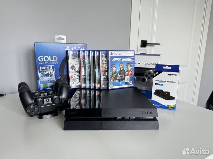 Sony playstation 4 Fat PS4 570 игр