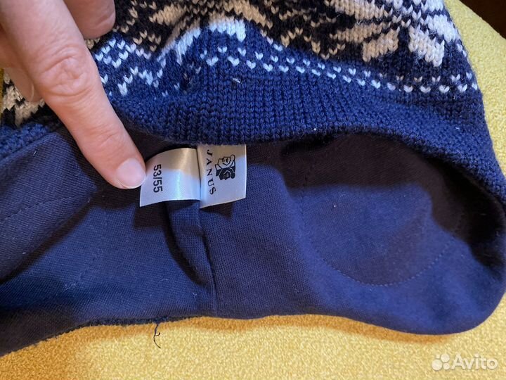 Шапки janus 51-53, 53-55 шерсть