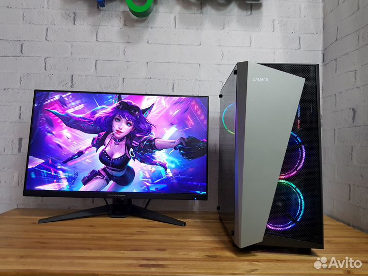 Игровой пк с гарантией Core i3 / 16Gb / GTX1660Ti