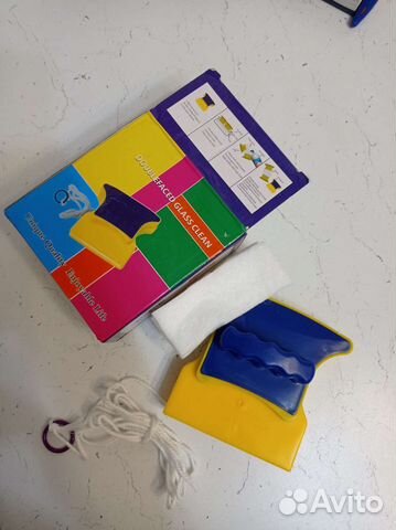 Двусторонняя щётка для мытья окон