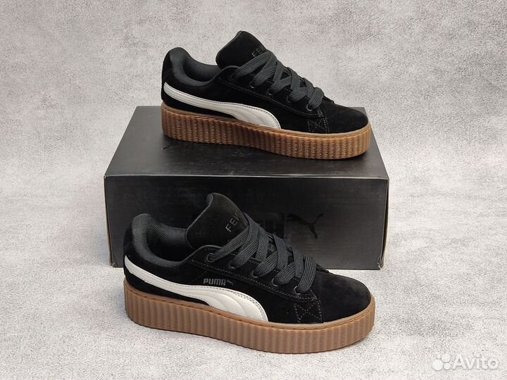 Puma Creeper Phatty x Rihanna Fenty 'Black'