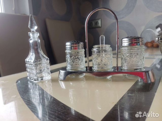 Набор для специй СССР (Солка, перечница, горчица)