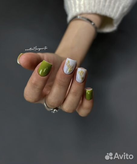 Маникюр гель лак