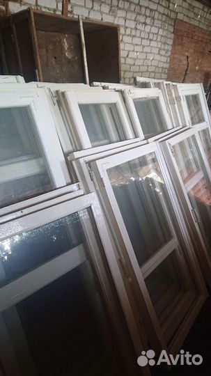 Деревянные окна со стеклопакетом бу