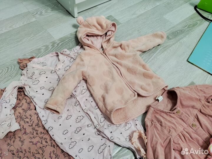 Одежда для девочки пакетом, 68-74