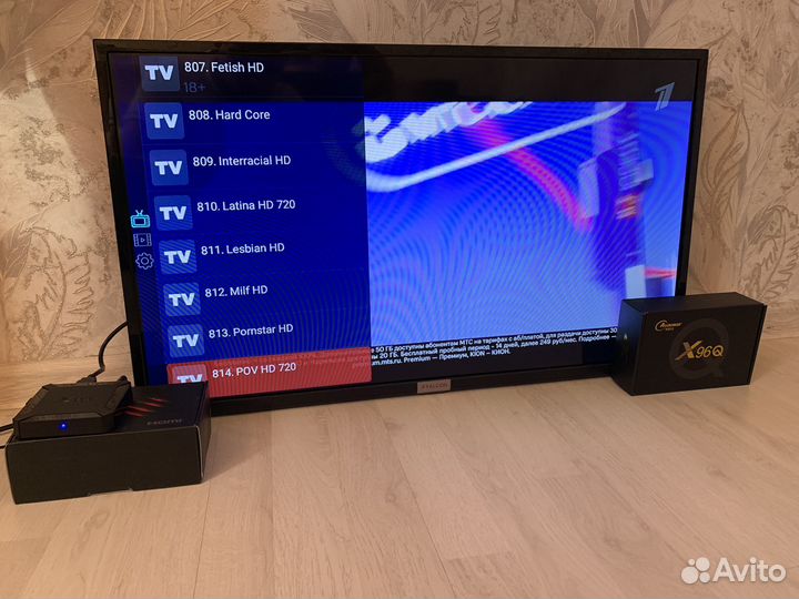 SMART tv приставка x96q Бесплатные каналы и тв
