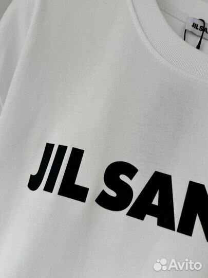 Jil sander футболка оверсайз (Premium)