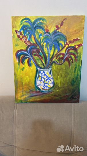 Картина акрилом