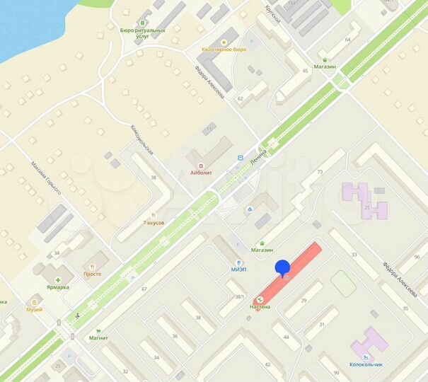 3-к. квартира, 62,9 м², 4/5 эт.