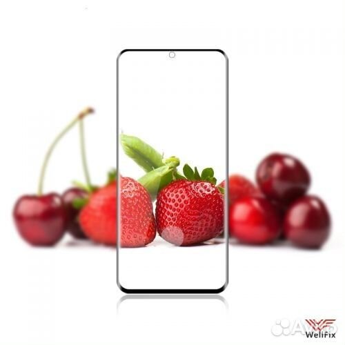 Защитное 5D стекло для Samsung Galaxy S20 Ultra че