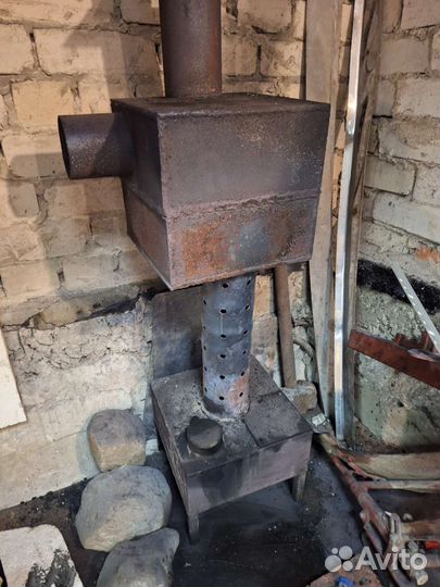 Печь на отработке