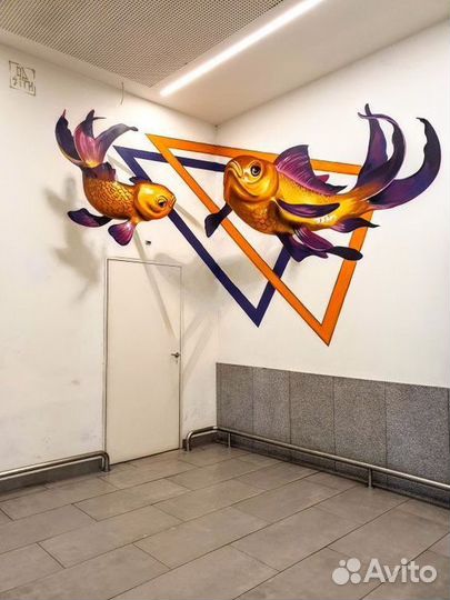 Художественная Роспись, Граффити, Брендирование