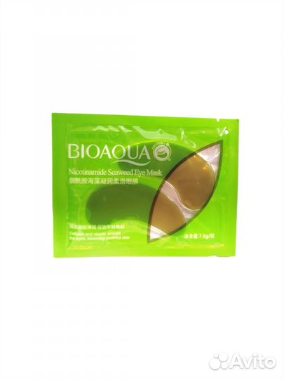 Гидрогелевые патчи для глаз с водорослями Bioaqua