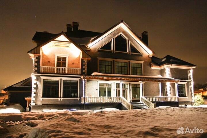 Освещение фасада / Контурная подсветка / Украшение