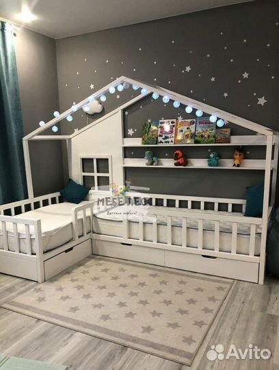 Кровать домик