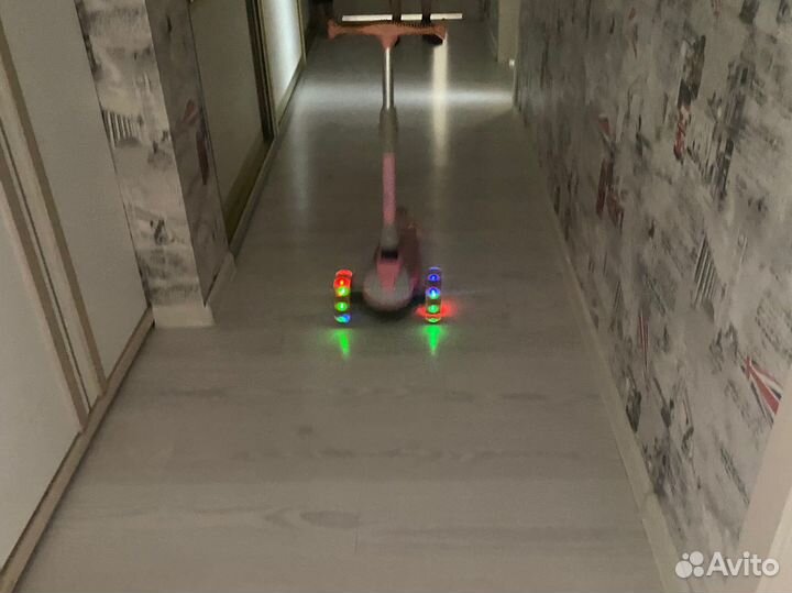 Самокат детский трехколесный бу