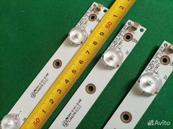 Подсветка GJ-2K16 D2P5-315 LG 32LH500d 3 по 7LED