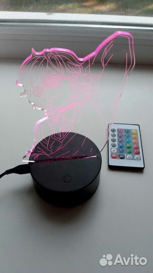 3D ночник.Лампа.Аниме.Аято Юри