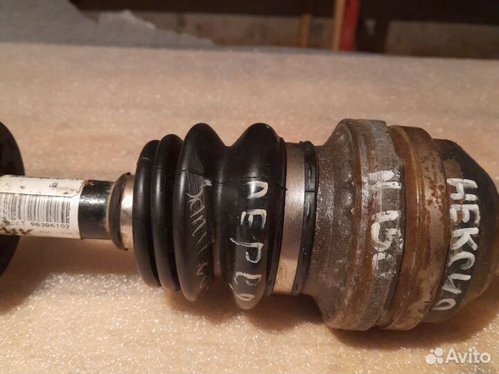 Привод daewoo nexia передний левый