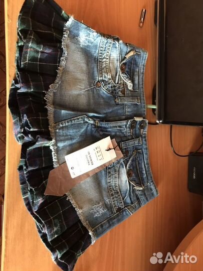 Юбка джинсовая