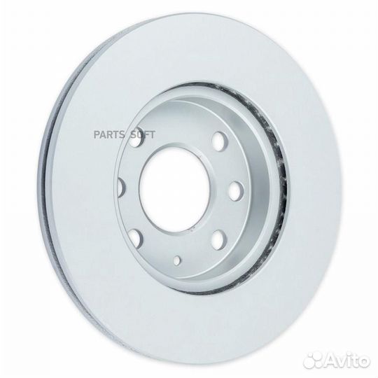 Ganz GIJ06165 Диск тормозной передний с покрытием