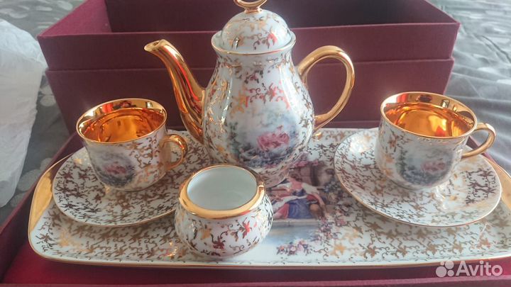 Набор кофейный на 2 персоны, Чехия, эксклюзив