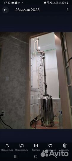 Ректификационная колонна 2 дюйма