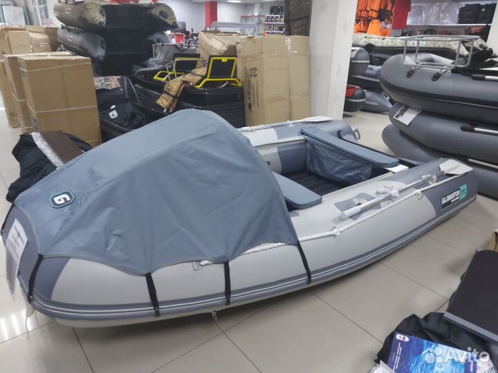 Лодка пвх Gladiator Е 350 pro