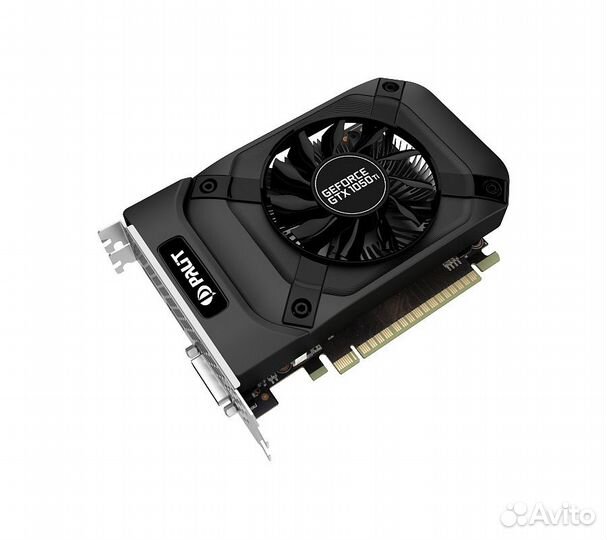 Видеокарта Palit PCI-E PA-GTX1050Ti StormX 4G nVid