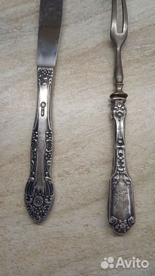 Нож, вилка, лопатка