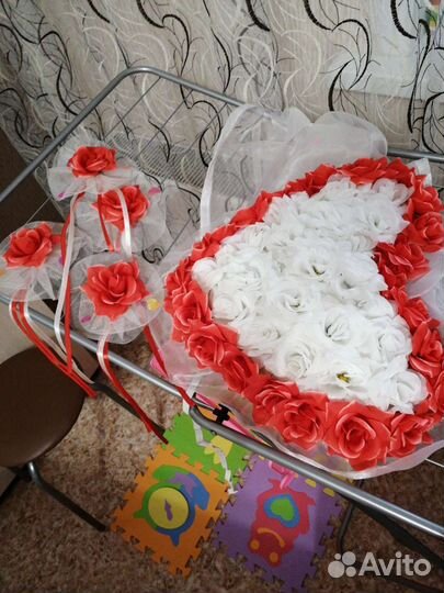 Свадебные украшения на машину аренда