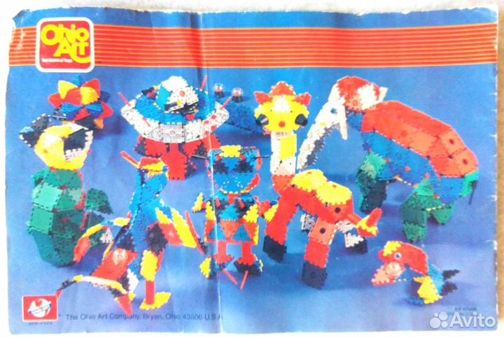 Знаменитый детский конструктор Zaks Sak, США