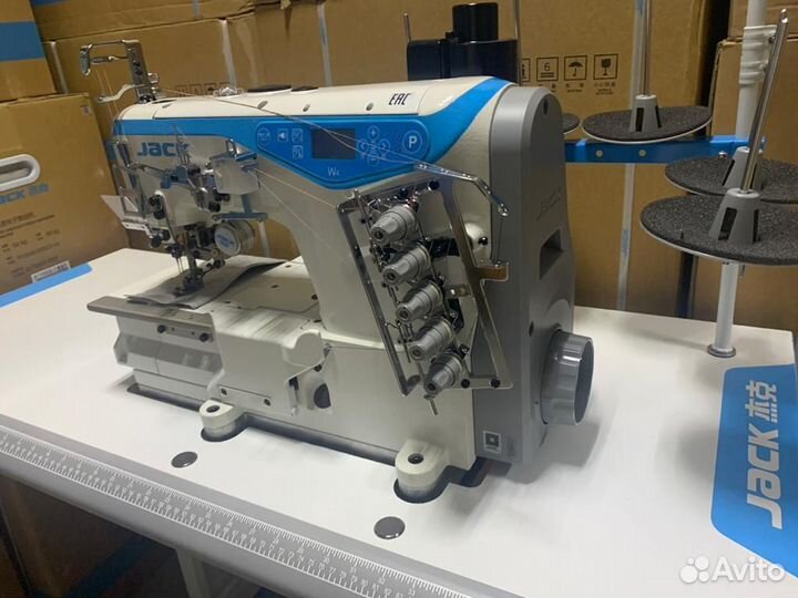 Плоскошовная машина автомат Jack JK-W4-UT-01GB